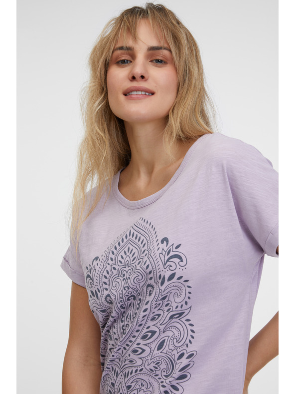 Sam 73 Svetlo vijolična ženska majica SAM 73 Nazarena