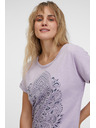 Sam 73 Svetlo vijolična ženska majica SAM 73 Nazarena