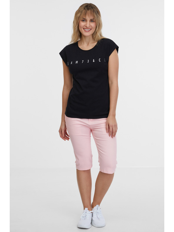 Sam 73 Črna ženska majica SAM 73 Octavia