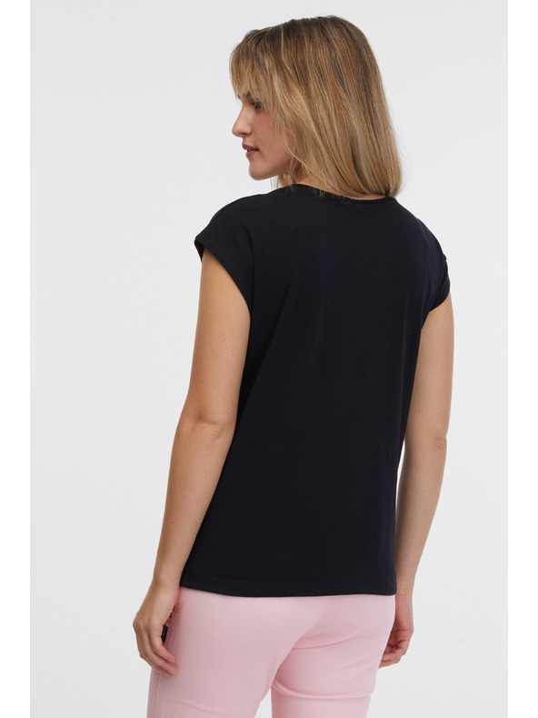 Sam 73 Črna ženska majica SAM 73 Octavia