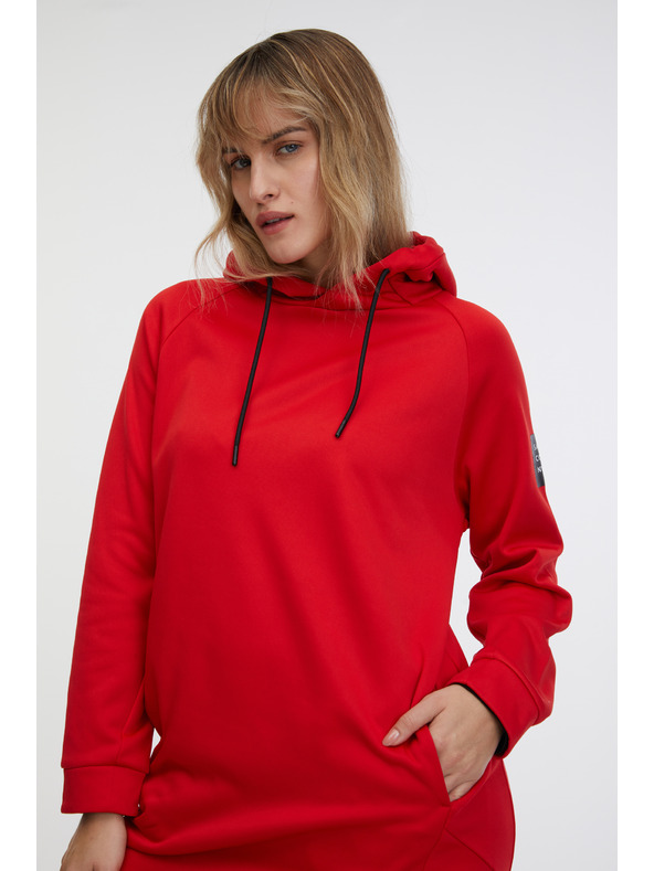 Sam 73 Rdeča ženska majica z dolgimi rokavi SAM 73 Thalia