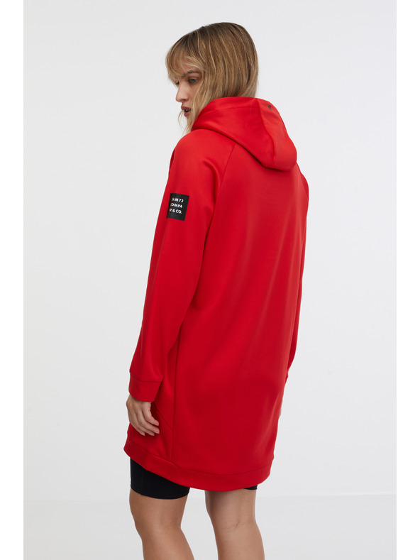 Sam 73 Rdeča ženska majica z dolgimi rokavi SAM 73 Thalia