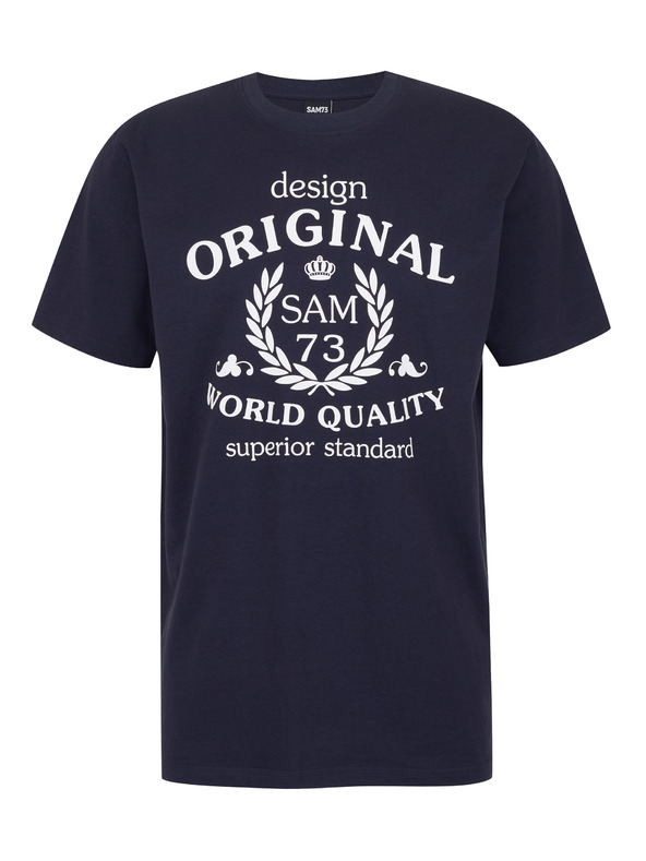 Sam 73 Temno modra moška majica SAM 73 Maverick