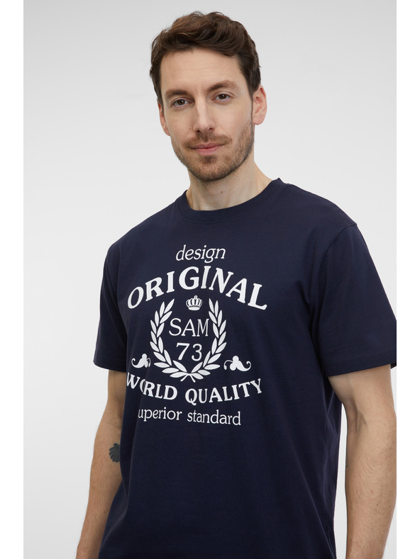 Sam 73 Temno modra moška majica SAM 73 Maverick