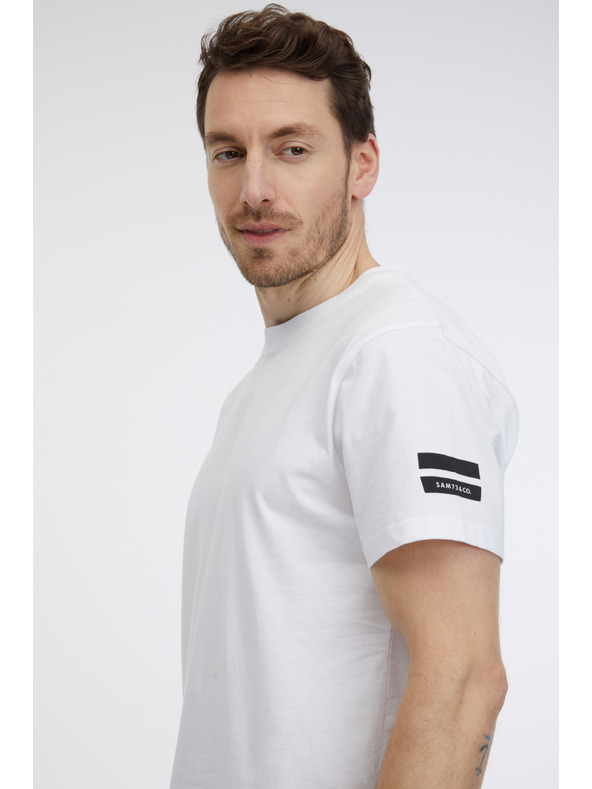 Sam 73 Bela moška polo majica SAM 73 Joey