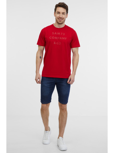 Sam 73 Rdeča moška polo majica SAM 73 Milhouse