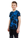 Sam 73 Temno modra fantovska majica z vzorcem SAM 73 Sylvester