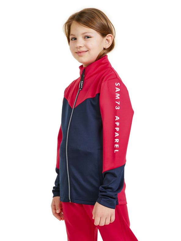 Sam 73 Temno rožnata dekliška jopa SAM 73 Kenley