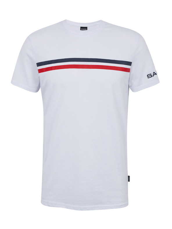 Sam 73 Bela moška majica SAM 73 Larry