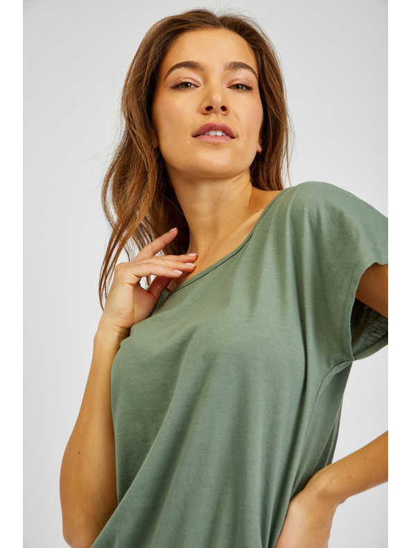 Sam 73 Zelena ženska obleka s kravato SAM73 Norma