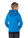 Sam 73 Modra fantovska vzorčasta jopa s kapuco SAM 73 William