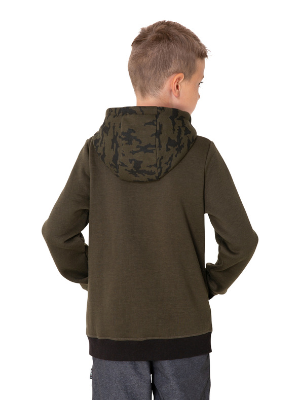 Sam 73 Kaki fantovska vzorčasta jopa s kapuco SAM 73 William