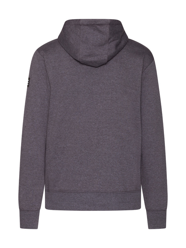 Sam 73 Rdeča in siva moška majica s kapuco SAM 73 August