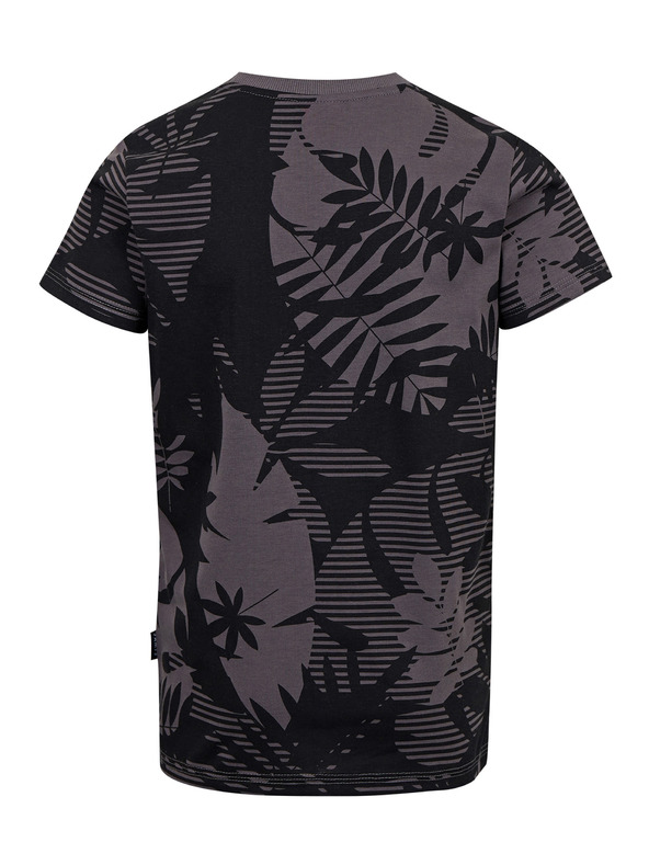 Sam 73 Črna fantovska majica z vzorcem SAM 73 Theodore