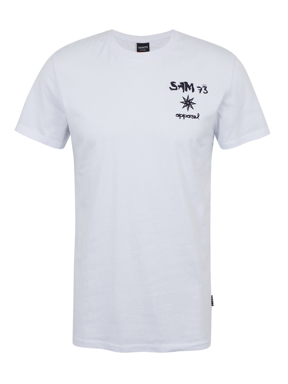 Sam 73 Bela moška majica SAM 73 Terence