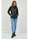 Sam 73 Črna ženska prešita lahka jakna 73 Besd