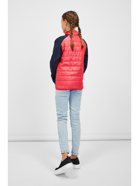 Sam 73 Modro-rožnata dekliška prešita jakna SAM 73 Nurnia