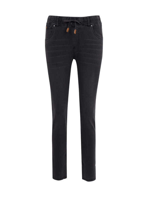 Sam 73 Temno sive ženske hlače iz džinsa SAM 73 Lisa