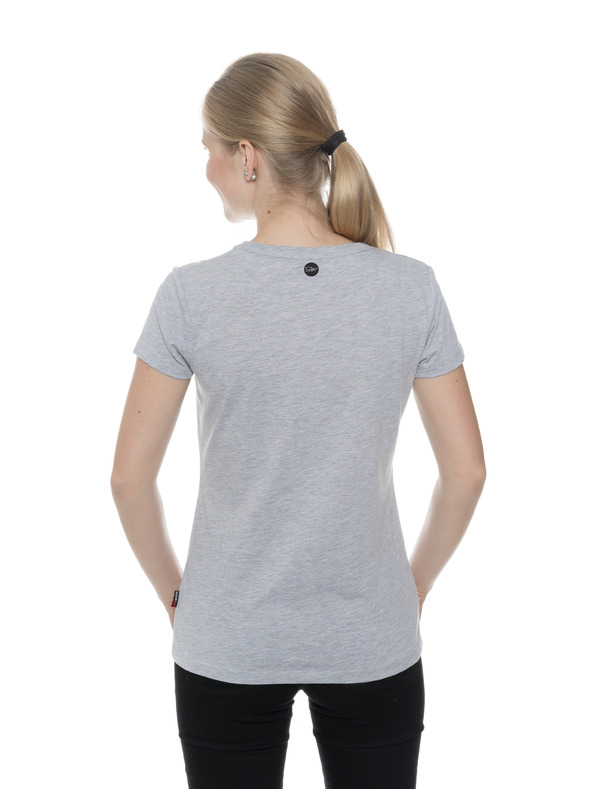 Sam 73 Siva ženska majica s potiskom SAM 73