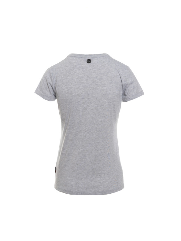 Sam 73 Siva ženska majica s potiskom SAM 73