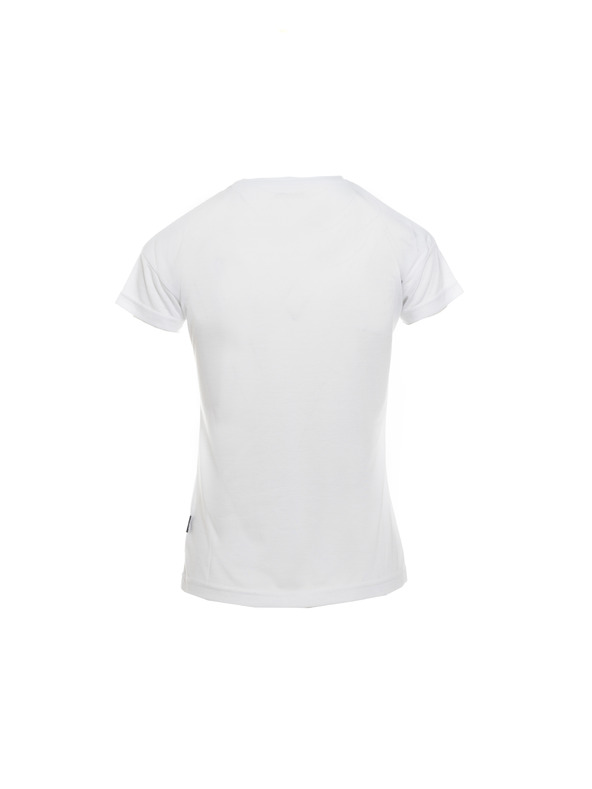 Sam 73 Bela ženska majica s potiskom SAM 73