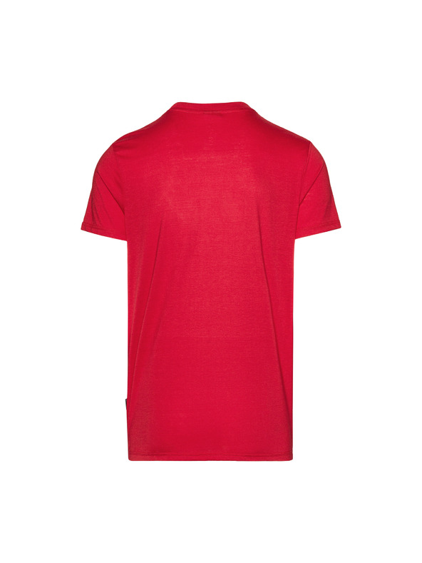 Sam 73 Rdeča moška majica s potiskom SAM 73 Liam