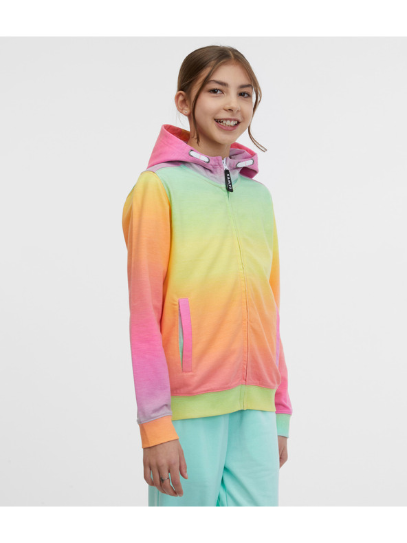 Sam 73 Rumeno-rožnata dekliška majica SAM 73 Coco