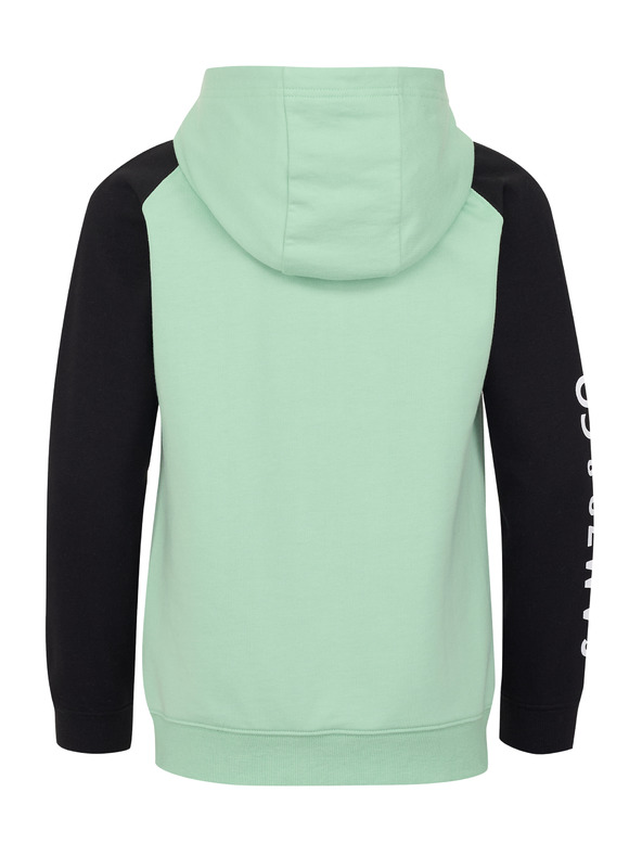 Sam 73 Črno-zelena fantovska majica SAM 73 Next