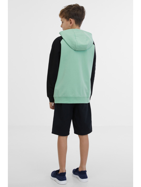 Sam 73 Črno-zelena fantovska majica SAM 73 Next