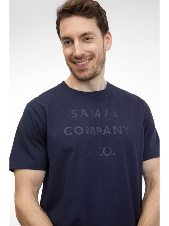 Sam 73 Temno modra moška majica SAM 73 Milhouse