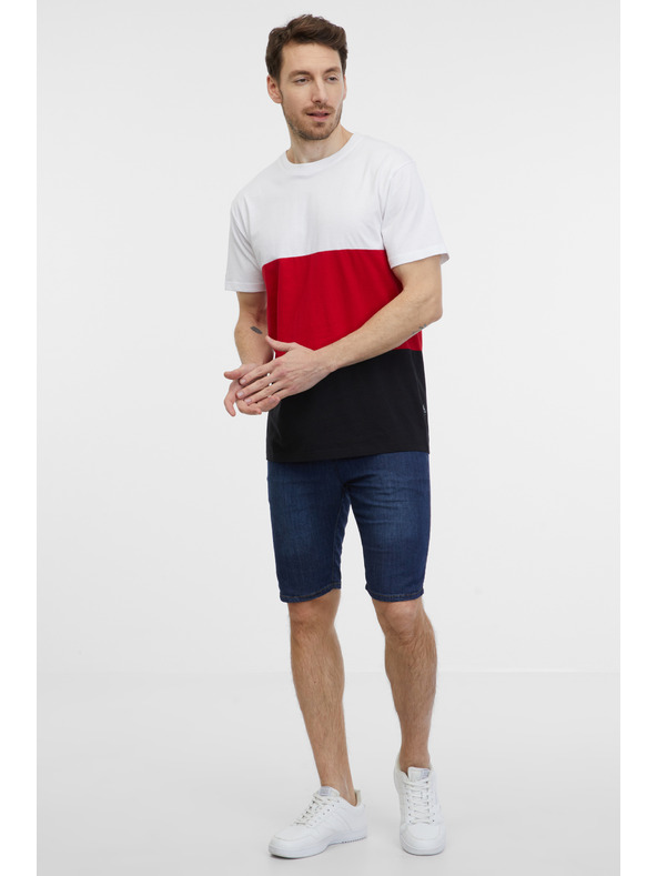 Sam 73 Belo-rdeča moška majica SAM 73 Norman