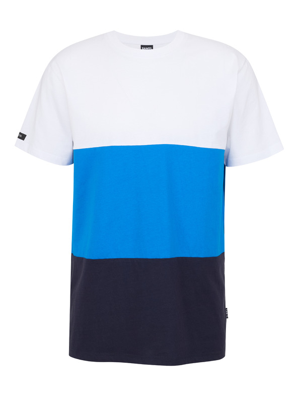 Sam 73 Belo-modra moška majica SAM 73 Norman