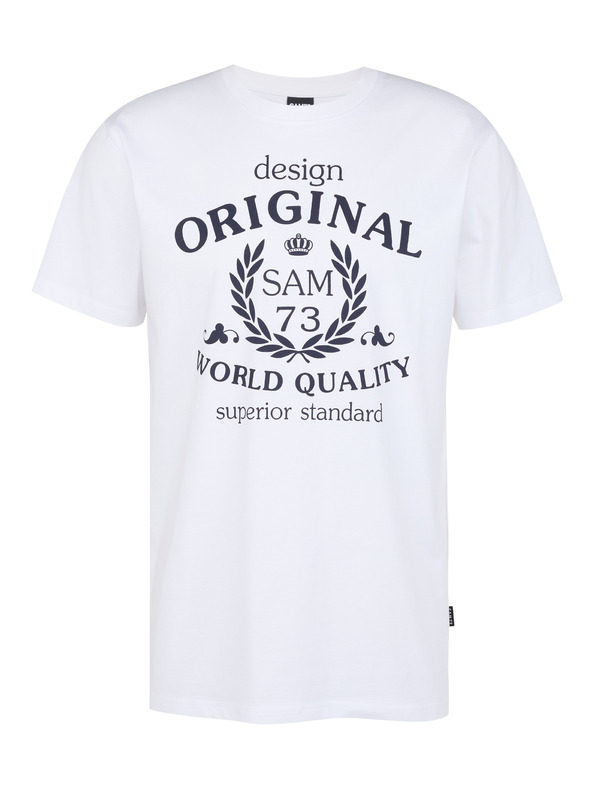 Sam 73 Bela moška majica SAM 73 Maverick