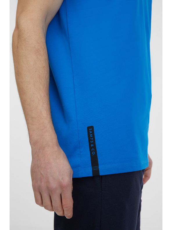 Sam 73 Modra moška majica SAM 73 Goose