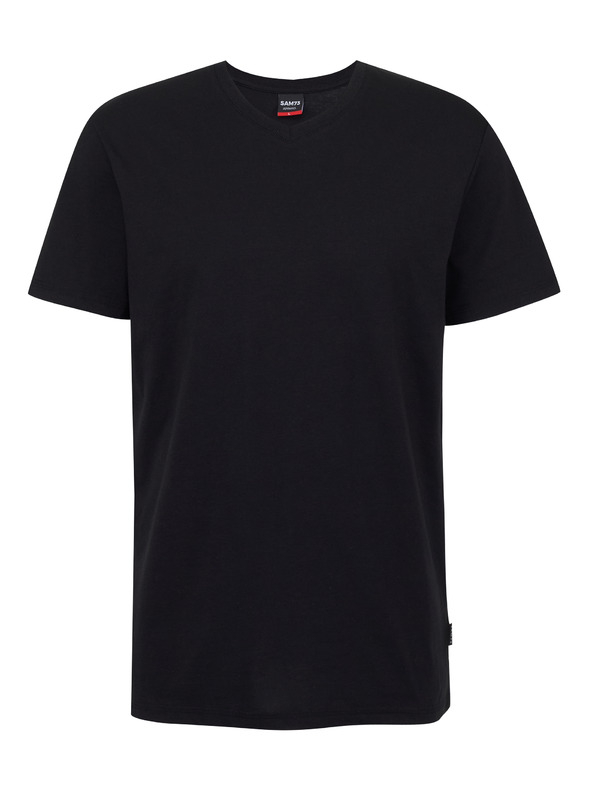 Sam 73 Črna moška majica SAM 73 Fidel