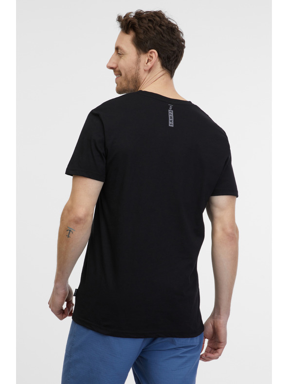 Sam 73 Črna moška majica SAM 73 Fidel