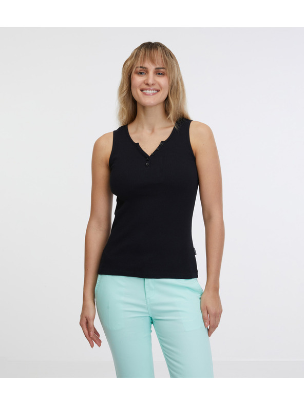 Sam 73 Črna ženska majica SAM 73 Manuela