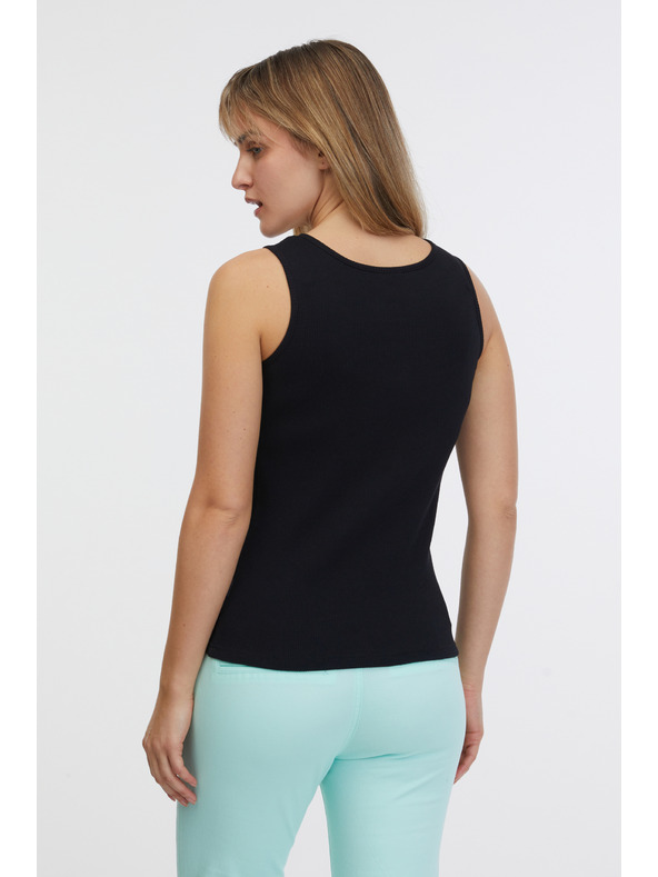 Sam 73 Črna ženska majica SAM 73 Manuela