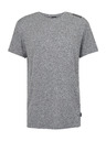 Sam 73 Siva moška črtasta majica SAM 73 Fortunato