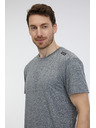Sam 73 Siva moška črtasta majica SAM 73 Fortunato