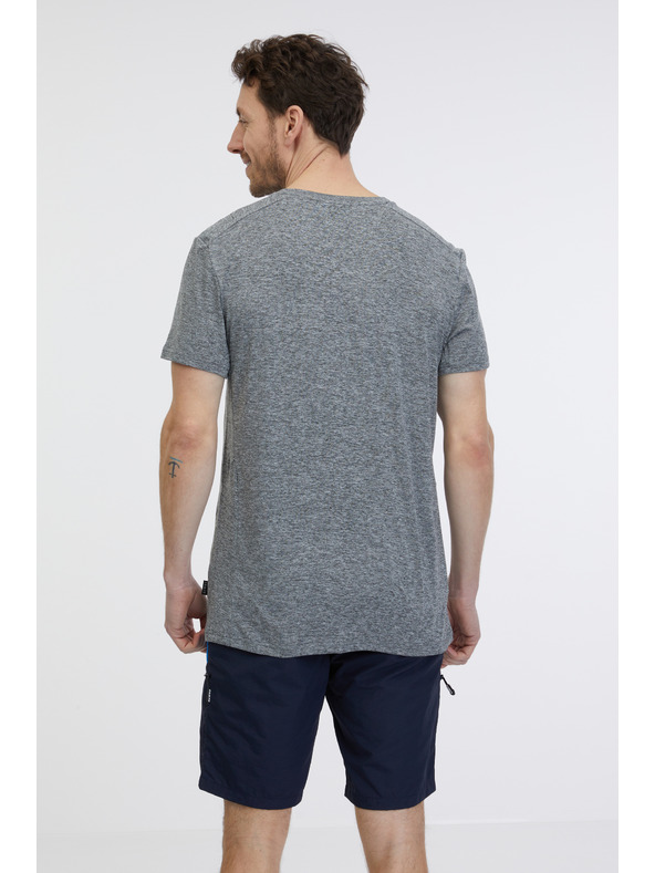 Sam 73 Siva moška črtasta majica SAM 73 Fortunato