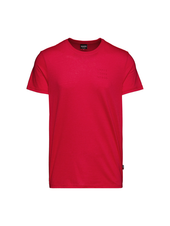 Sam 73 Rdeča moška majica SAM 73