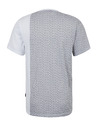Sam 73 Svetlo siva moška vzorčasta majica SAM 73 Paul