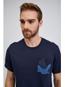 Sam 73 Temno modra moška majica SAM 73 Sean
