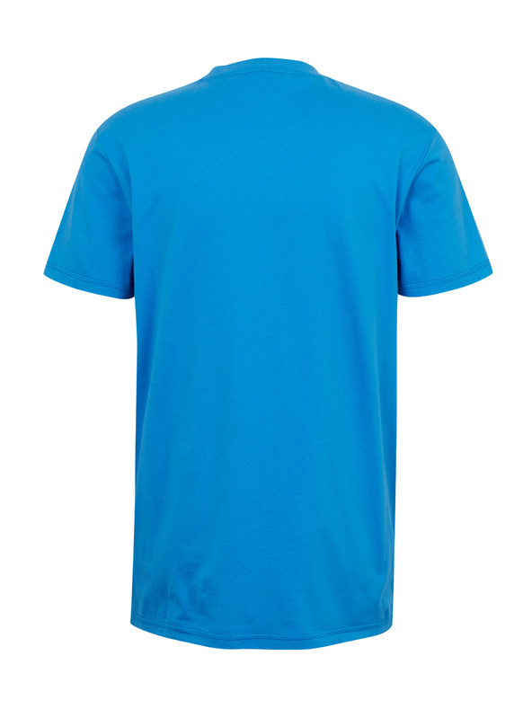 Sam 73 Modra moška bombažna majica s potiskom SAM73 Almandit