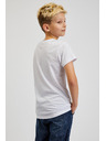 Sam 73 Bela fantovska majica s potiskom SAM73 Scutum