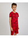 Sam 73 Rdeča fantovska bombažna vojaška majica SAM73 Hydrus