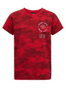 Sam 73 Rdeča fantovska bombažna vojaška majica SAM73 Hydrus