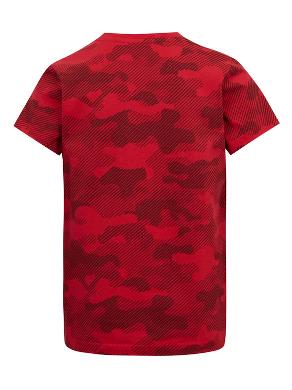 Sam 73 Rdeča fantovska bombažna vojaška majica SAM73 Hydrus
