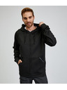 Sam 73 Črna moška jopa s kapuco na zadrgo SAM73 Beryl